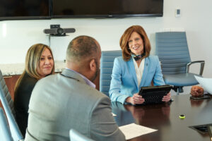 corporate lifestyle photography of executive meeting